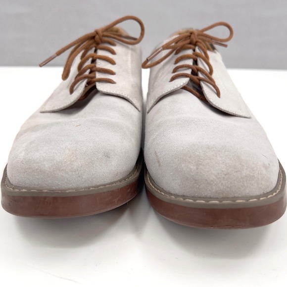 G.H. Bass & Co. Pasadena Mens Tan Suede Non Marking Shoes Derby Oxford Bucks 12M main image 4